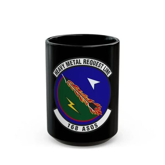 168th Air Support Operations Squadron (U.S. Air Force) Black Coffee Mug 15oz - Go Mug Yourself