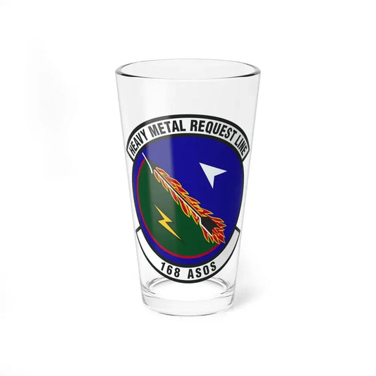 168th Air Support Operations Squadron (U.S. Air Force) Pint Glass 16oz 16oz - Go Mug Yourself