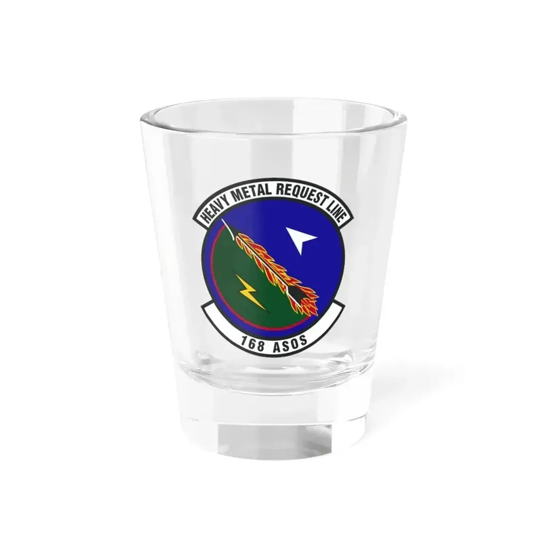 168th Air Support Operations Squadron (U.S. Air Force) Shot Glass 1.5oz 1.5oz - Go Mug Yourself