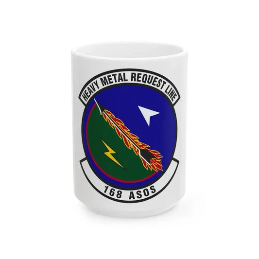 168th Air Support Operations Squadron (U.S. Air Force) White Coffee Mug 15oz - Go Mug Yourself