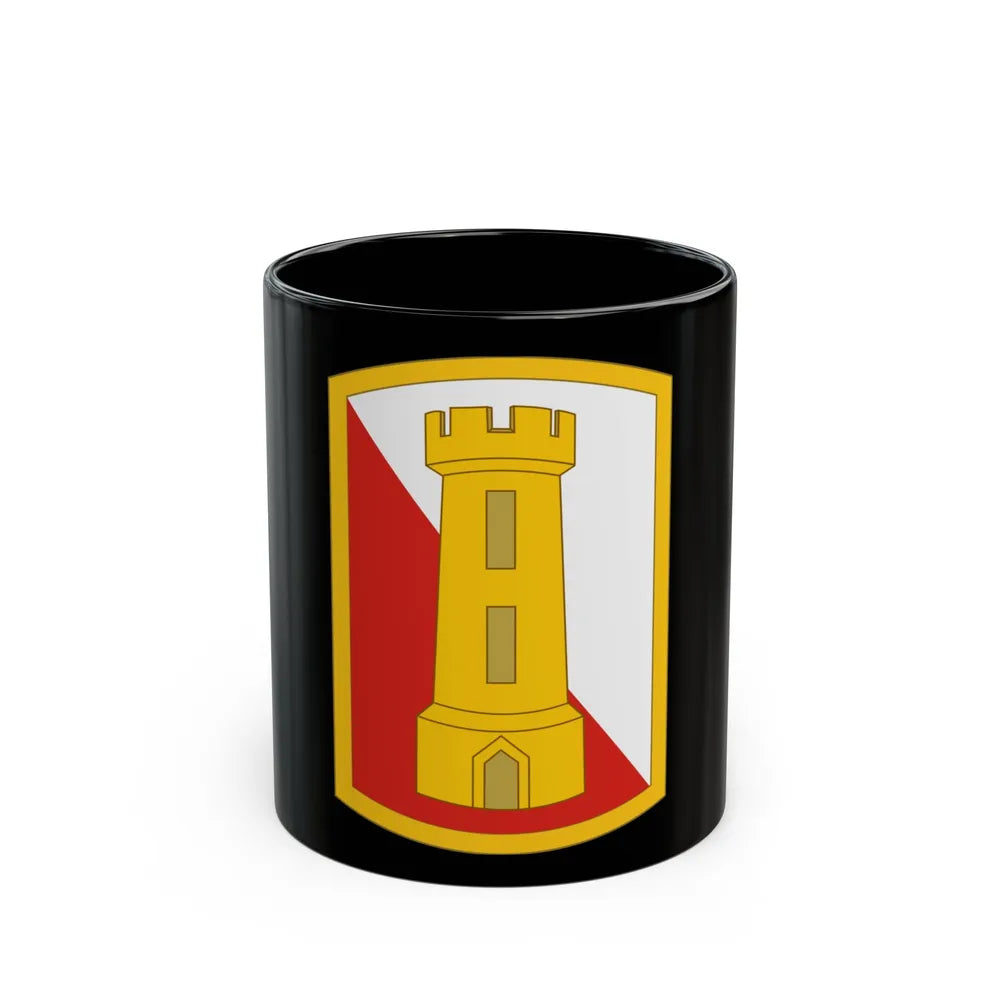 168th Engineer Brigade (U.S. Army) Black Coffee Mug-11oz-Go Mug Yourself