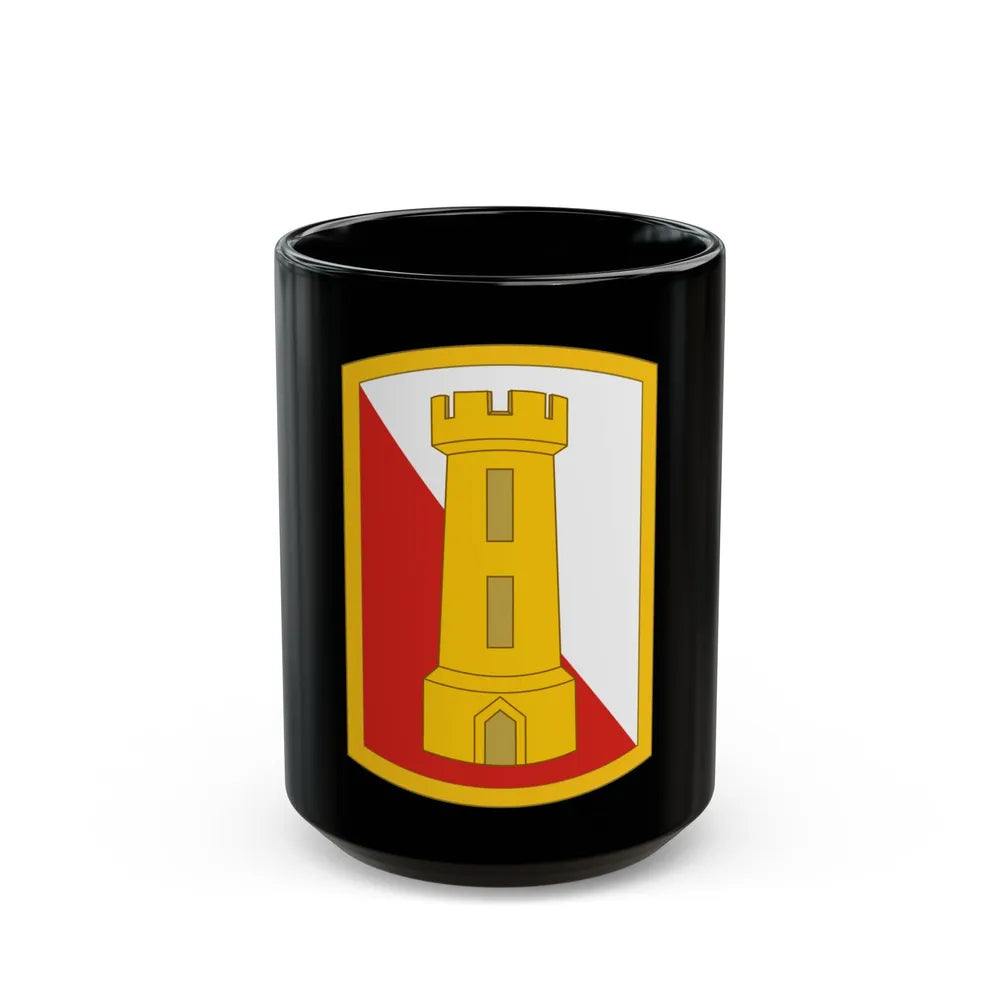 168th Engineer Brigade (U.S. Army) Black Coffee Mug-15oz-Go Mug Yourself