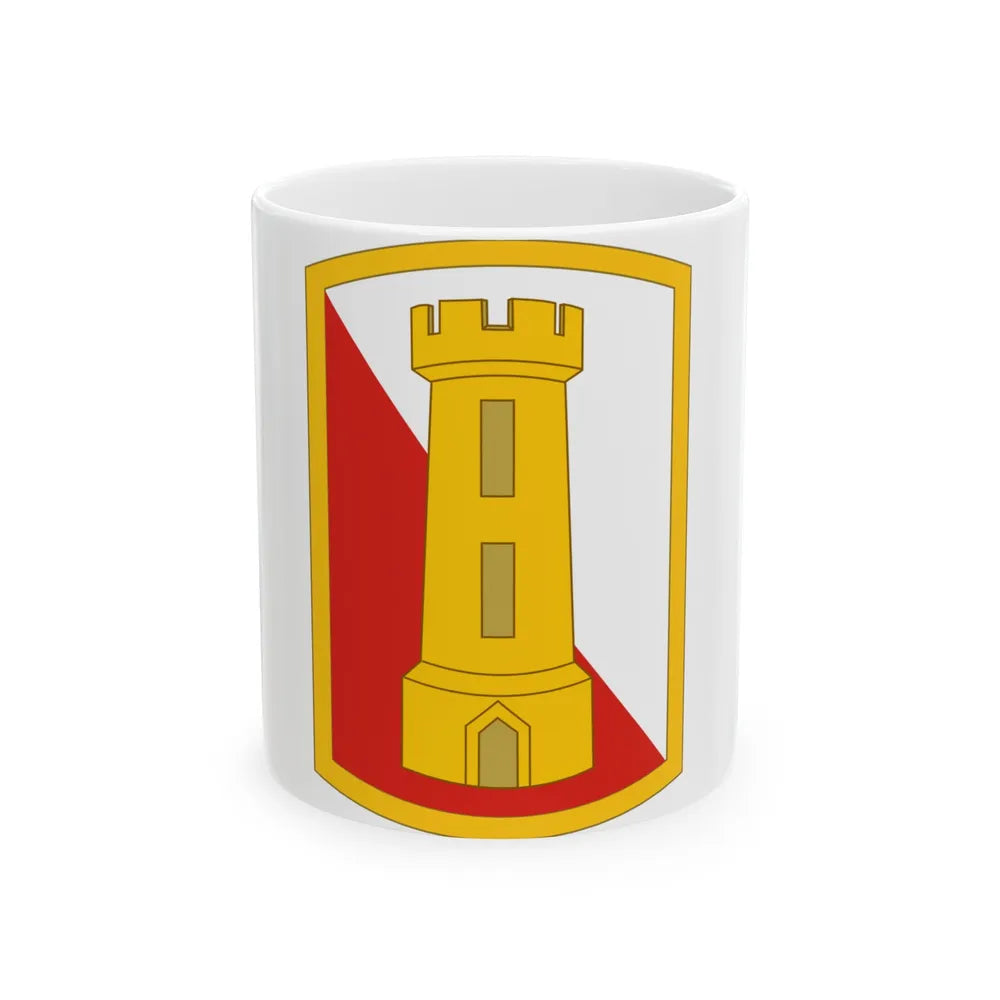 168th Engineer Brigade (U.S. Army) White Coffee Mug-11oz-Go Mug Yourself