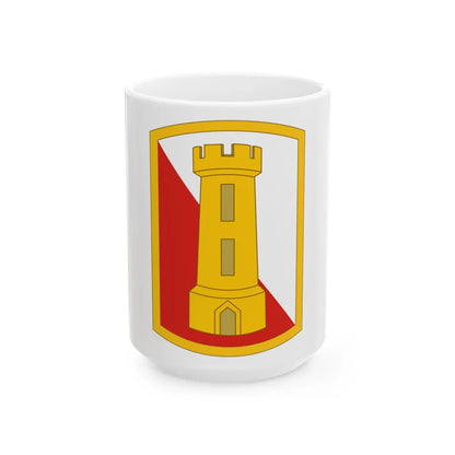 168th Engineer Brigade (U.S. Army) White Coffee Mug-15oz-Go Mug Yourself