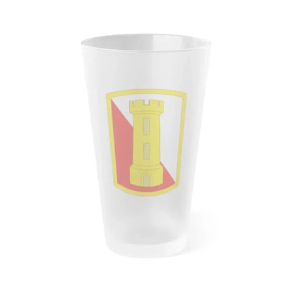 168th Engineer Brigade (U.S. Army) Frosted Pint Glass 16oz Default Title - Go Mug Yourself