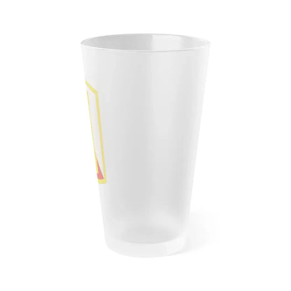 168th Engineer Brigade (U.S. Army) Frosted Pint Glass 16oz - Go Mug Yourself