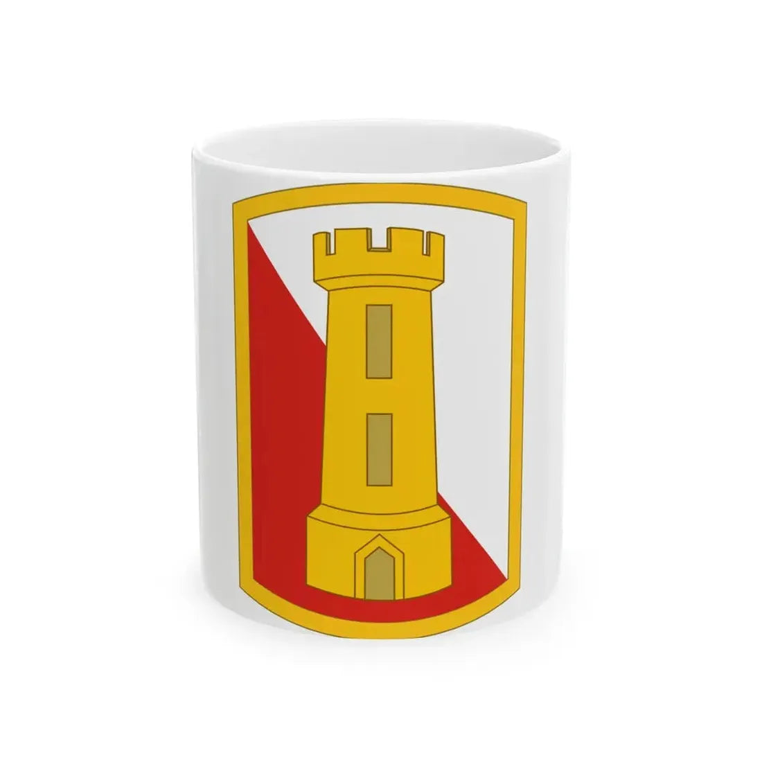 168th Engineer Brigade (U.S. Army) White Coffee Mug - Go Mug Yourself