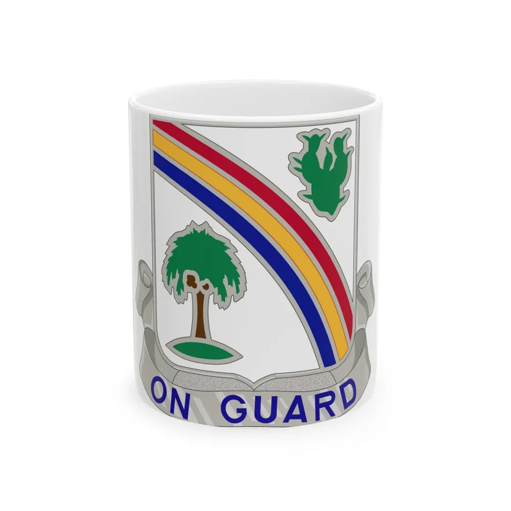 168th Infantry Regiment (U.S. Army) White Coffee Mug-11oz-Go Mug Yourself