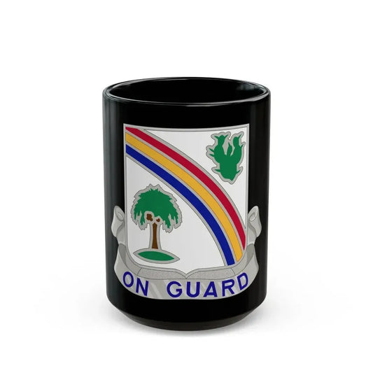 168th Infantry Regiment (U.S. Army) Black Coffee Mug 15oz - Go Mug Yourself