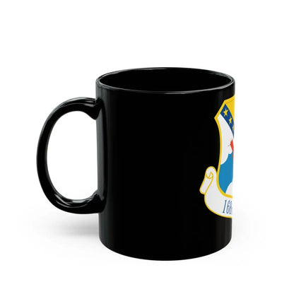 168th Wing emblem (U.S. Air Force) Black Coffee Mug-Go Mug Yourself