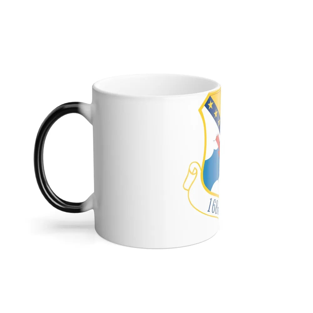 168th Wing emblem (U.S. Air Force) Color Changing Mug-Go Mug Yourself