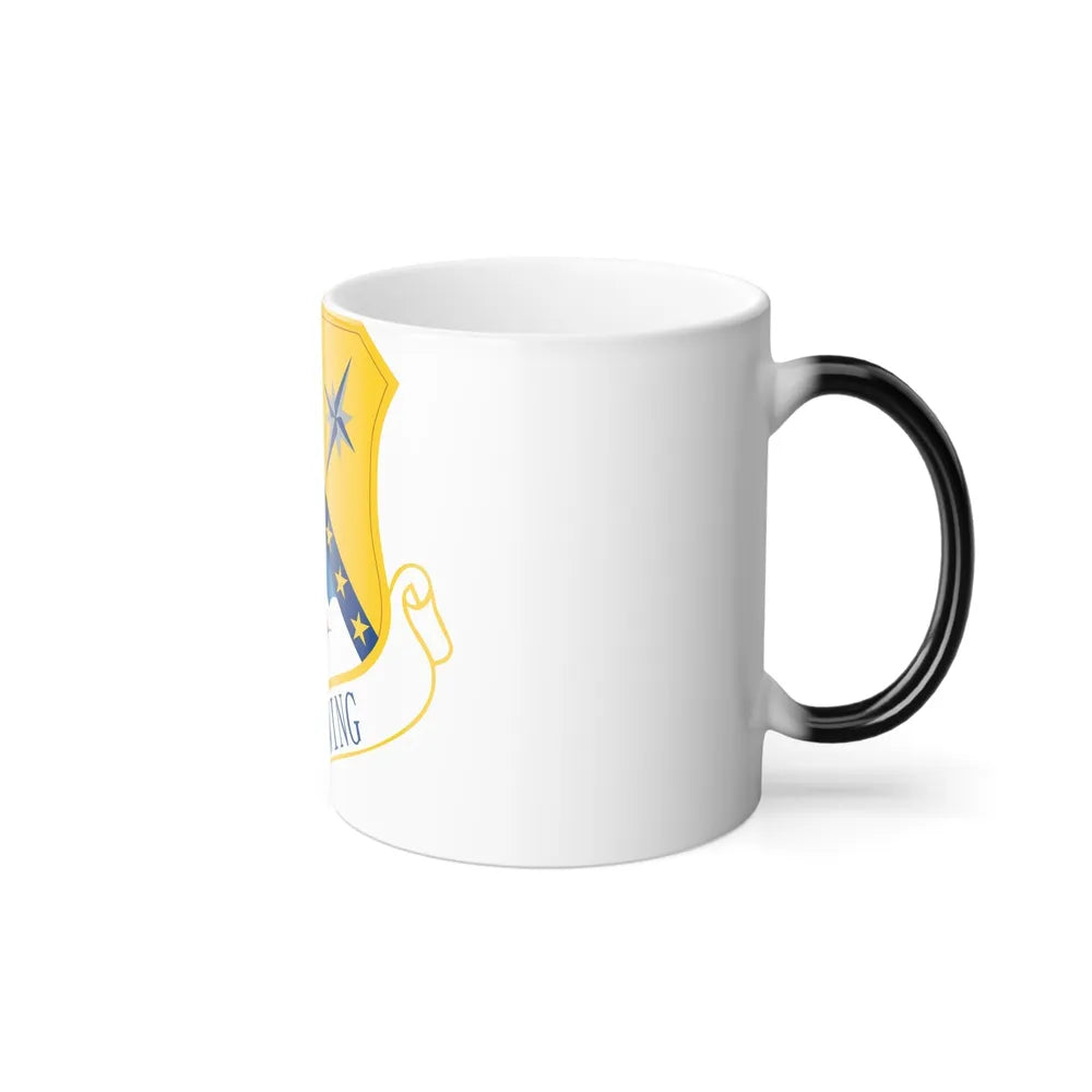 168th Wing emblem (U.S. Air Force) Color Changing Mug-Go Mug Yourself