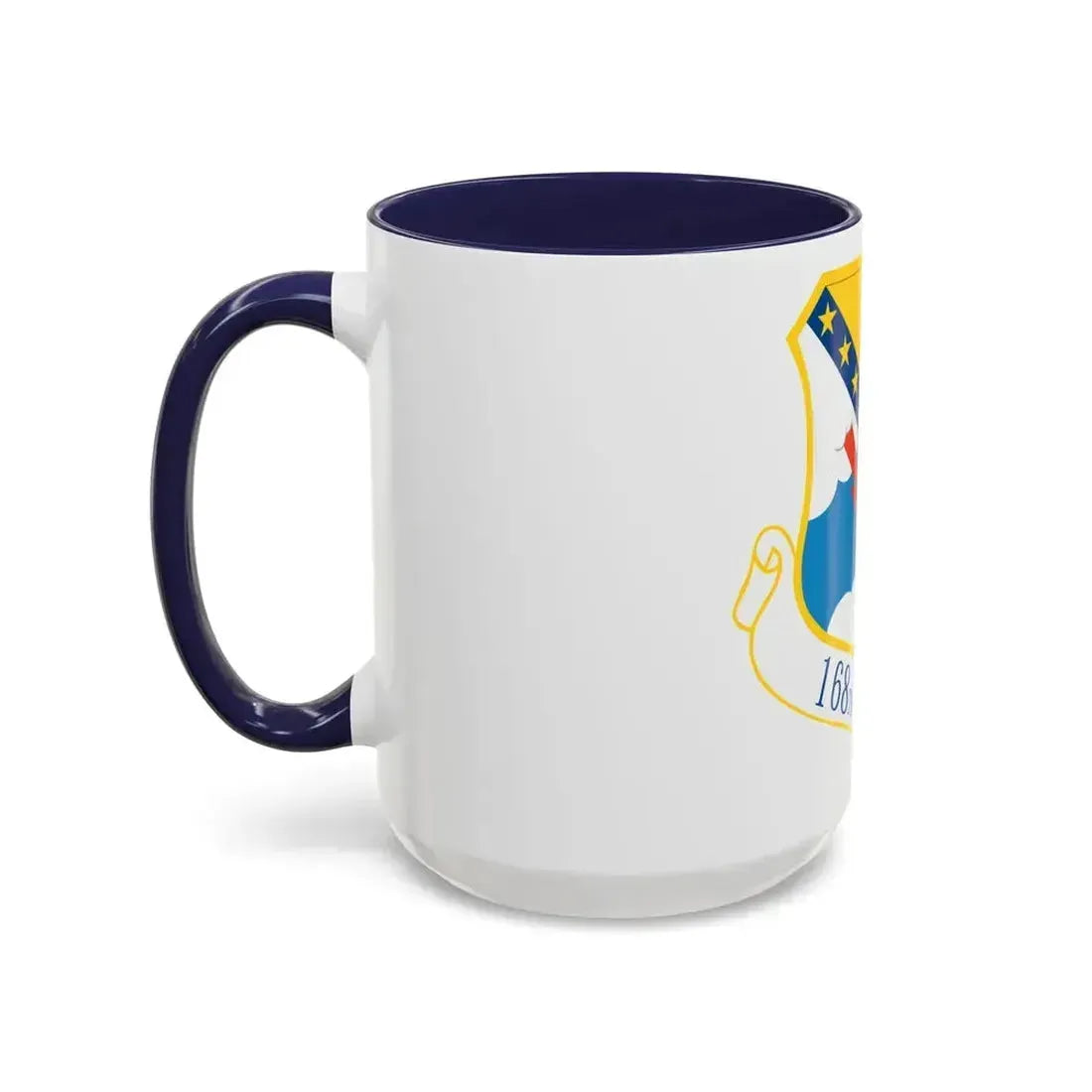 168th Wing emblem (U.S. Air Force) Accent Coffee Mug - Go Mug Yourself