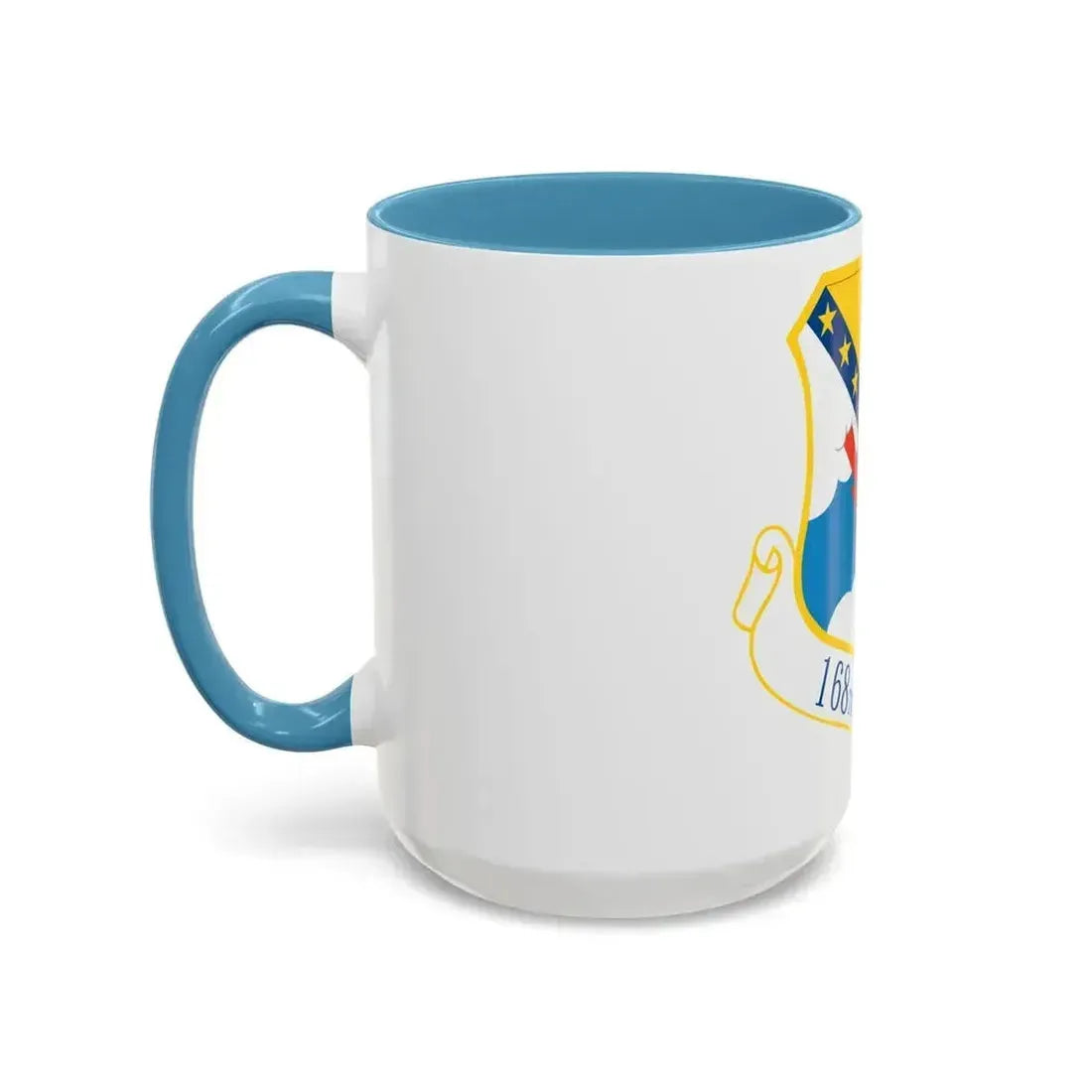 168th Wing emblem (U.S. Air Force) Accent Coffee Mug - Go Mug Yourself