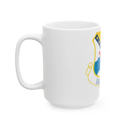 168th Wing emblem (U.S. Air Force) White Coffee Mug - Go Mug Yourself
