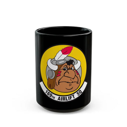 169 Airlift Squadron (U.S. Air Force) Black Coffee Mug 15oz - Go Mug Yourself