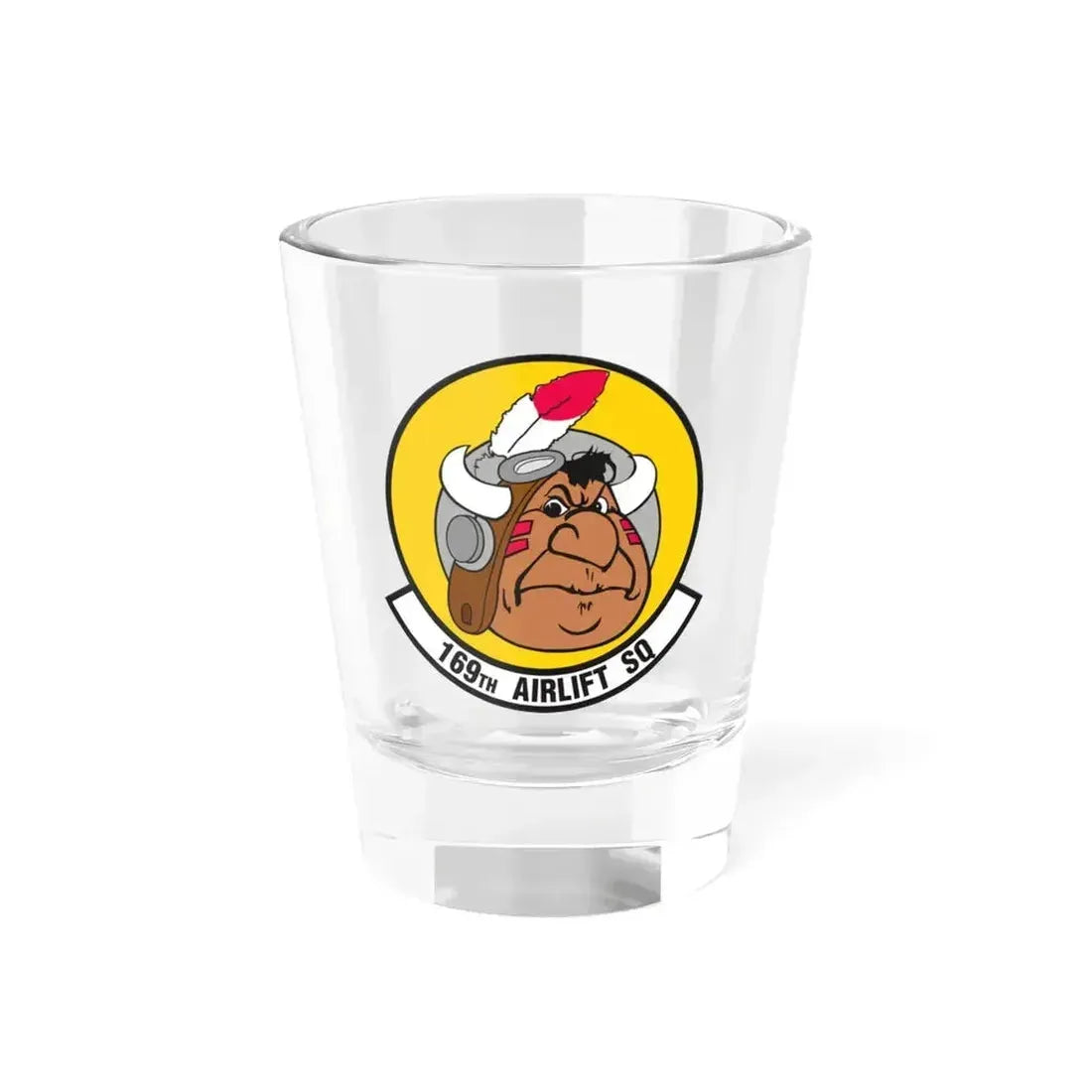 169 Airlift Squadron (U.S. Air Force) Shot Glass 1.5oz 1.5oz - Go Mug Yourself