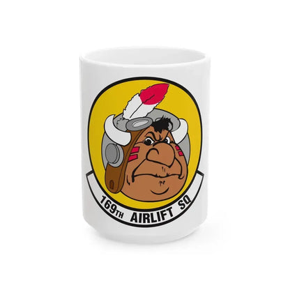 169 Airlift Squadron (U.S. Air Force) White Coffee Mug 15oz - Go Mug Yourself