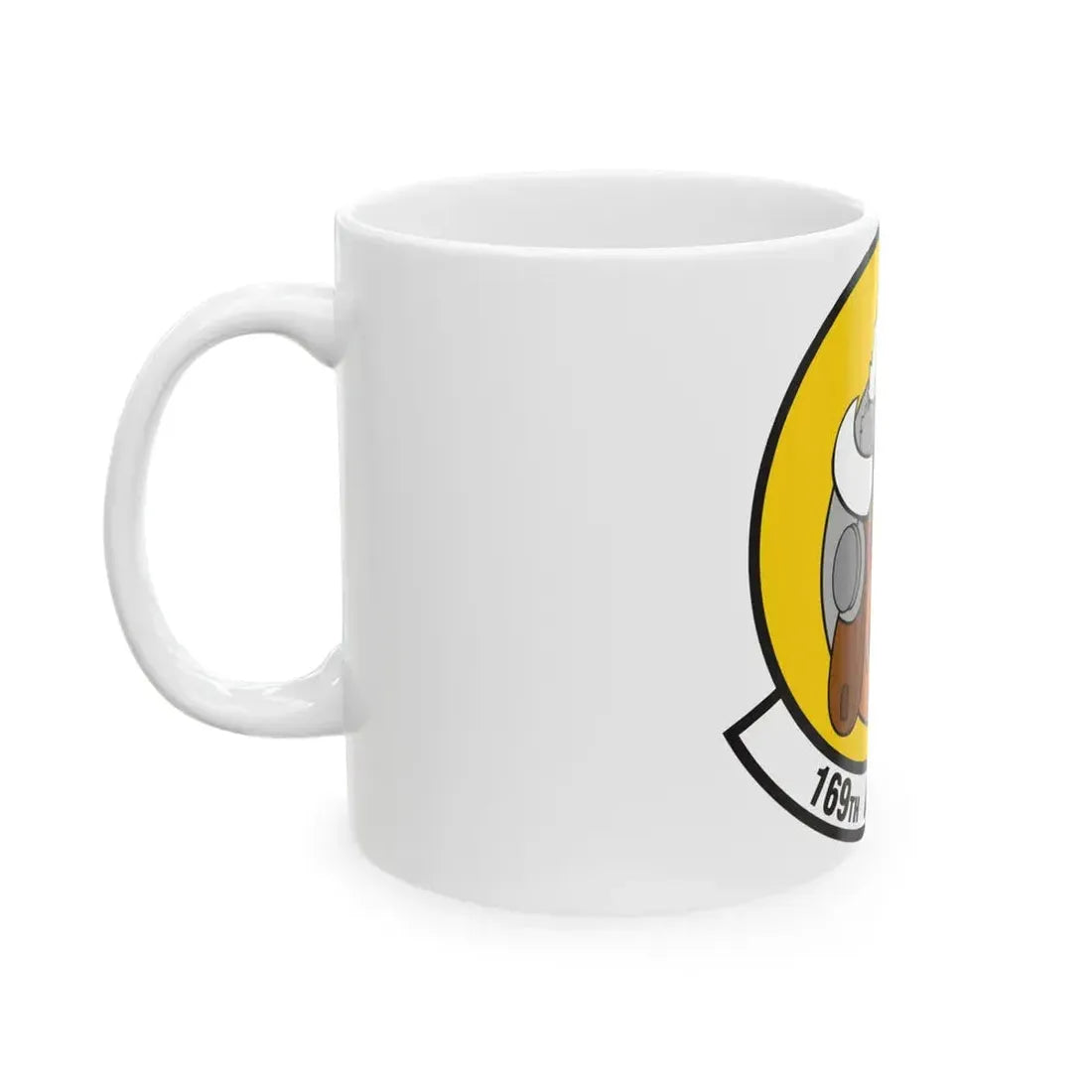 169 Airlift Squadron (U.S. Air Force) White Coffee Mug - Go Mug Yourself