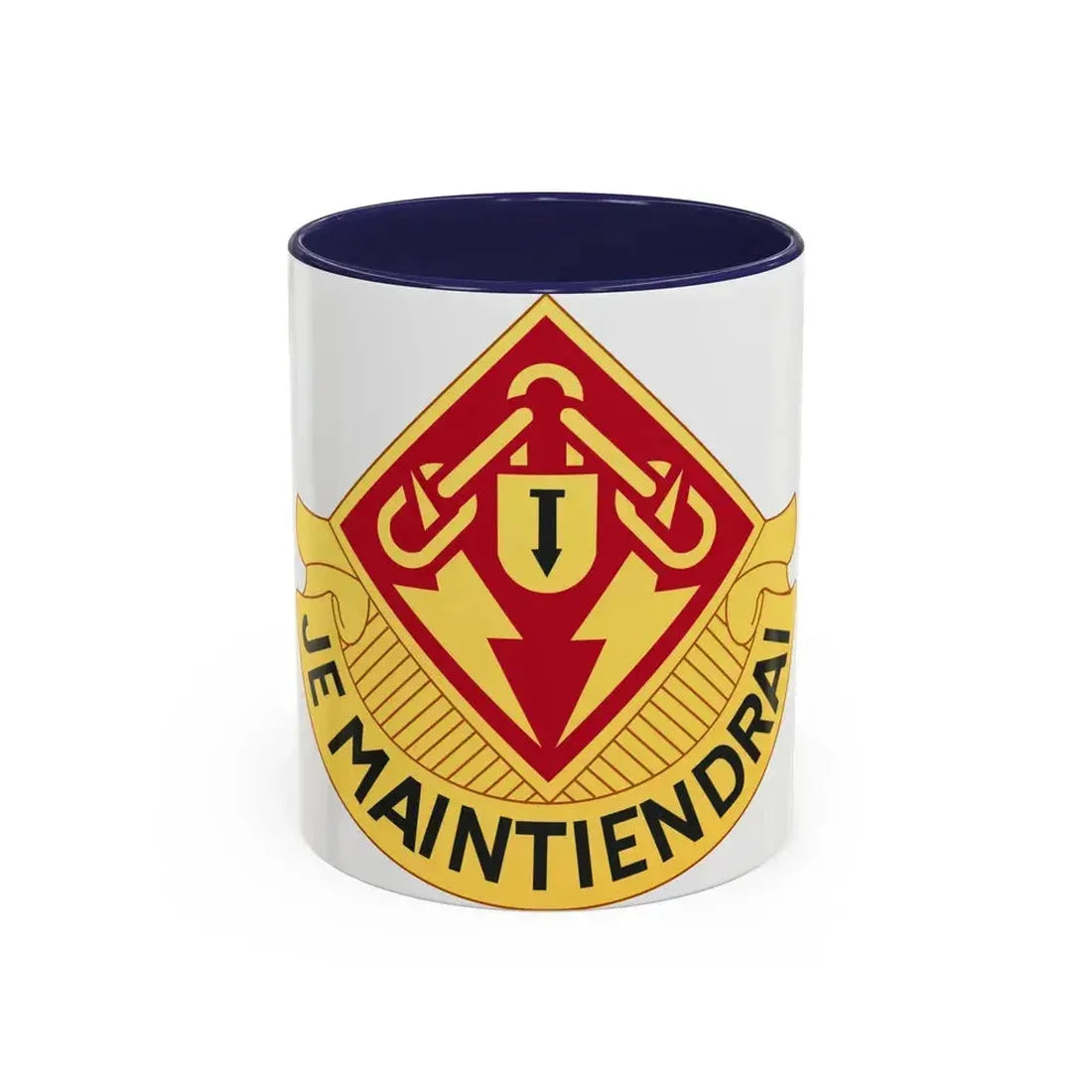 169 Maintenance Battalion (U.S. Army) Accent Coffee Mug 11oz Navy - Go Mug Yourself