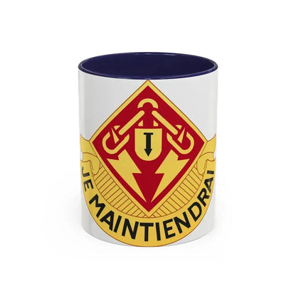 169 Maintenance Battalion (U.S. Army) Accent Coffee Mug 11oz Navy - Go Mug Yourself