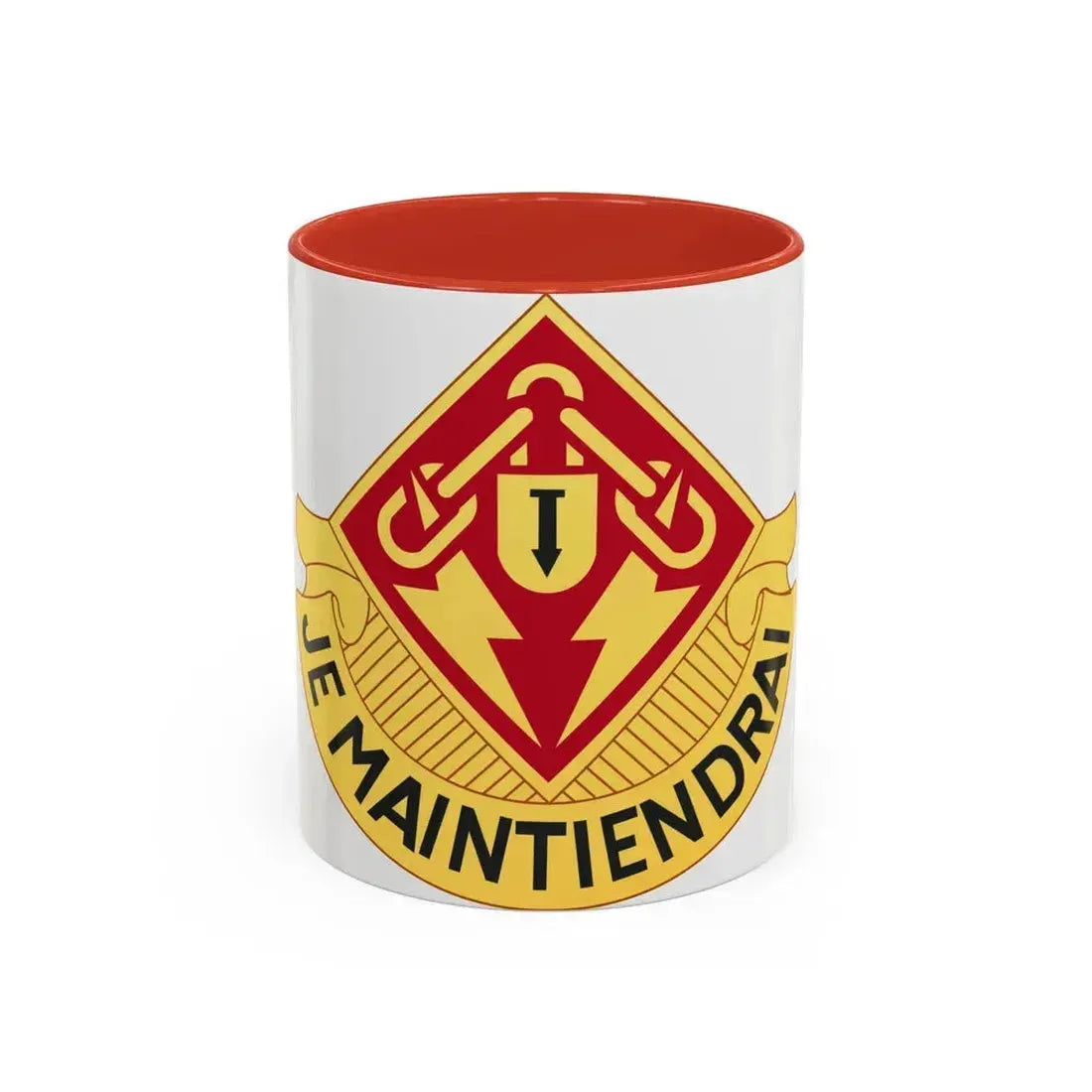 169 Maintenance Battalion (U.S. Army) Accent Coffee Mug 11oz Red - Go Mug Yourself