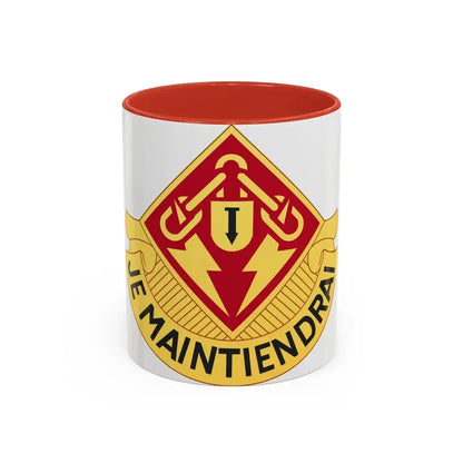 169 Maintenance Battalion (U.S. Army) Accent Coffee Mug 11oz Red - Go Mug Yourself