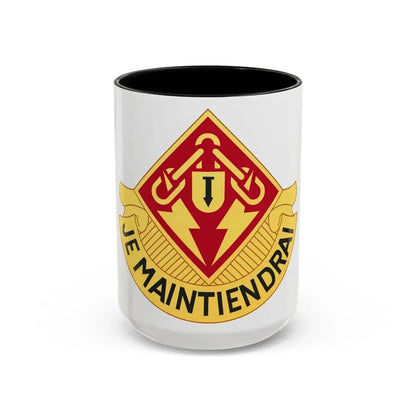 169 Maintenance Battalion (U.S. Army) Accent Coffee Mug 15oz Black - Go Mug Yourself