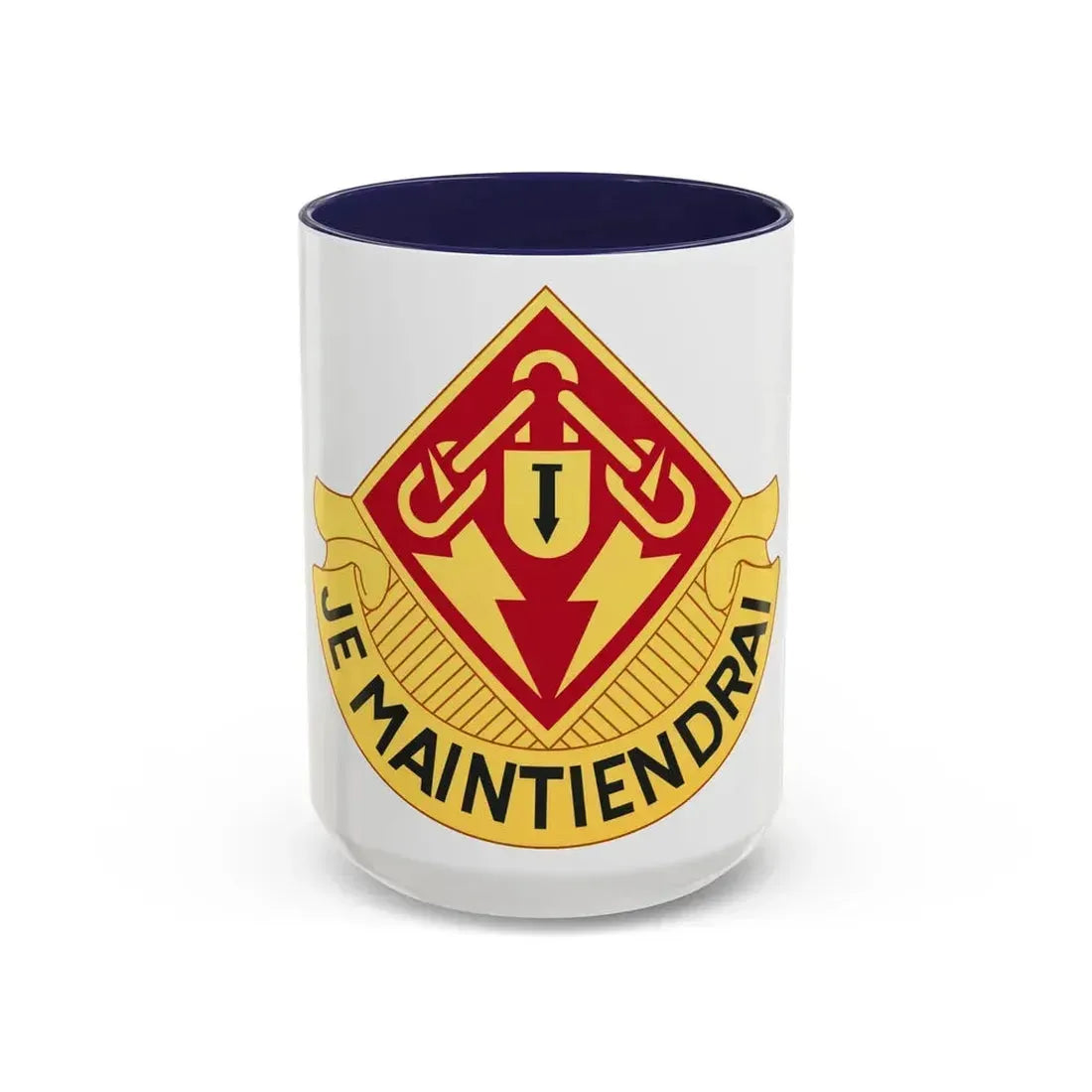 169 Maintenance Battalion (U.S. Army) Accent Coffee Mug 15oz Navy - Go Mug Yourself