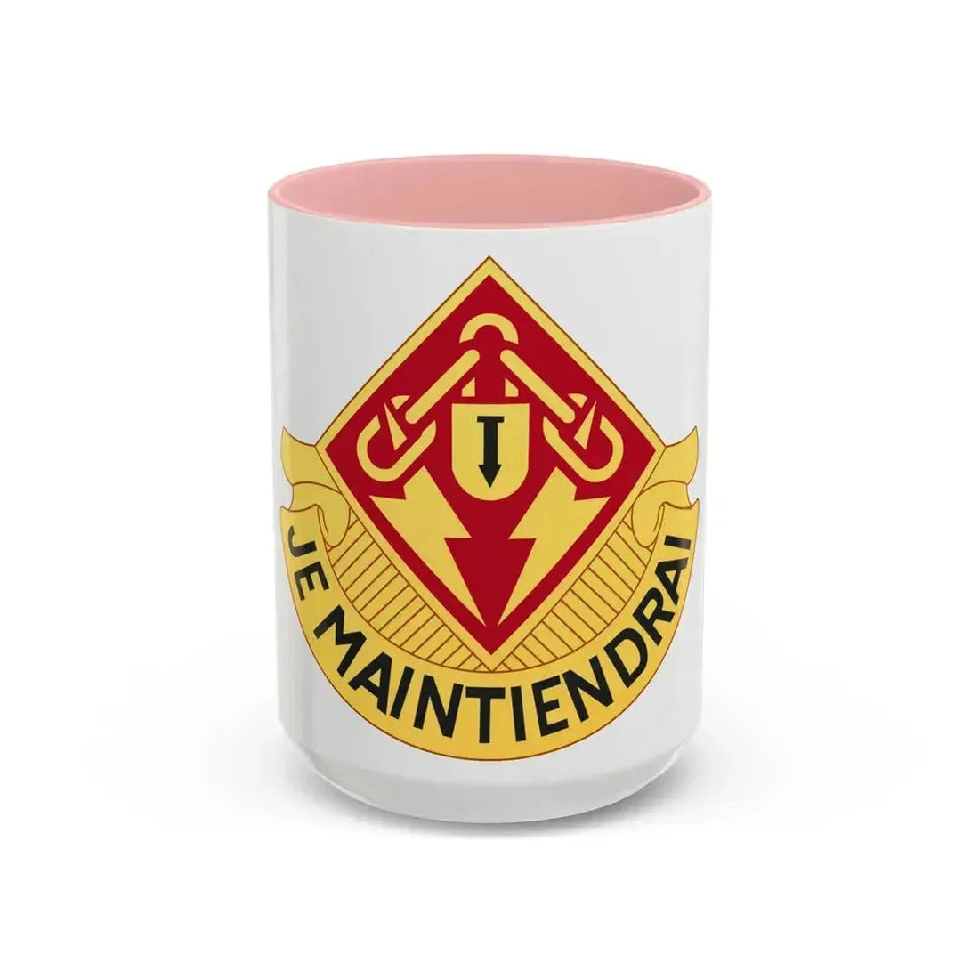 169 Maintenance Battalion (U.S. Army) Accent Coffee Mug 15oz Pink - Go Mug Yourself