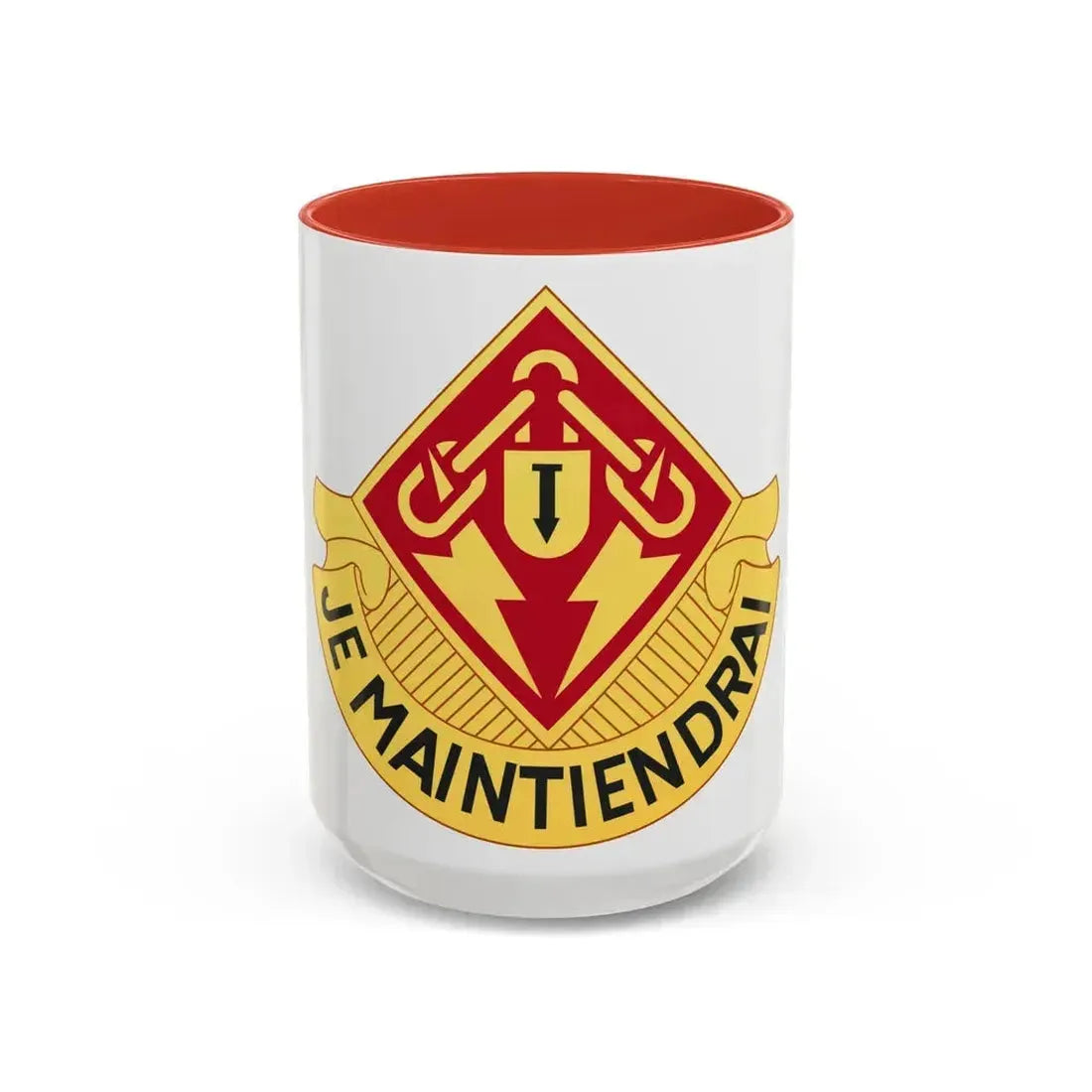 169 Maintenance Battalion (U.S. Army) Accent Coffee Mug 15oz Red - Go Mug Yourself