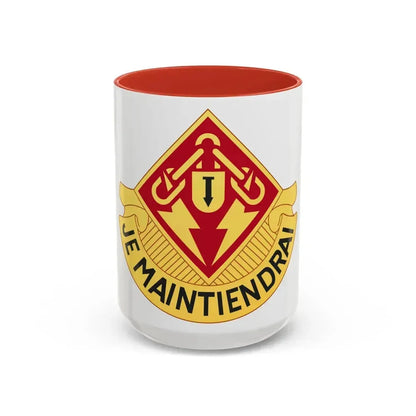 169 Maintenance Battalion (U.S. Army) Accent Coffee Mug 15oz Red - Go Mug Yourself