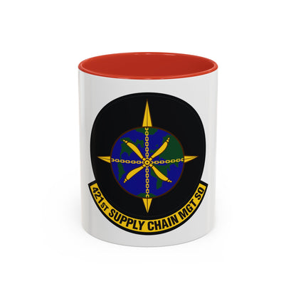 421st Supply Chain Management Squadron (U.S. Air Force) Accent Coffee Mug