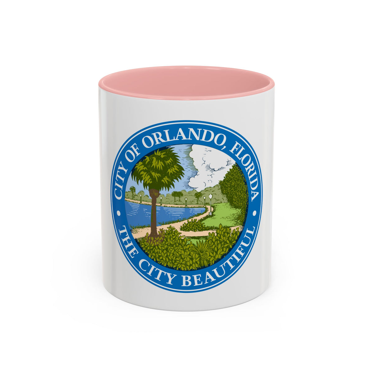 Seal of Orlando Florida - Accent Coffee Mug