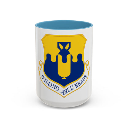 43 Air Mobility Operations Group AMC (U.S. Air Force) Accent Coffee Mug