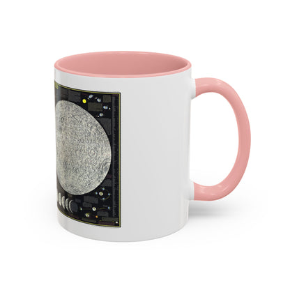 Space - The Moon (1969) (Map) Accent Coffee Mug