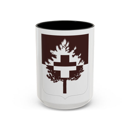 46 Medical Battalion 2 (U.S. Army) Accent Coffee Mug