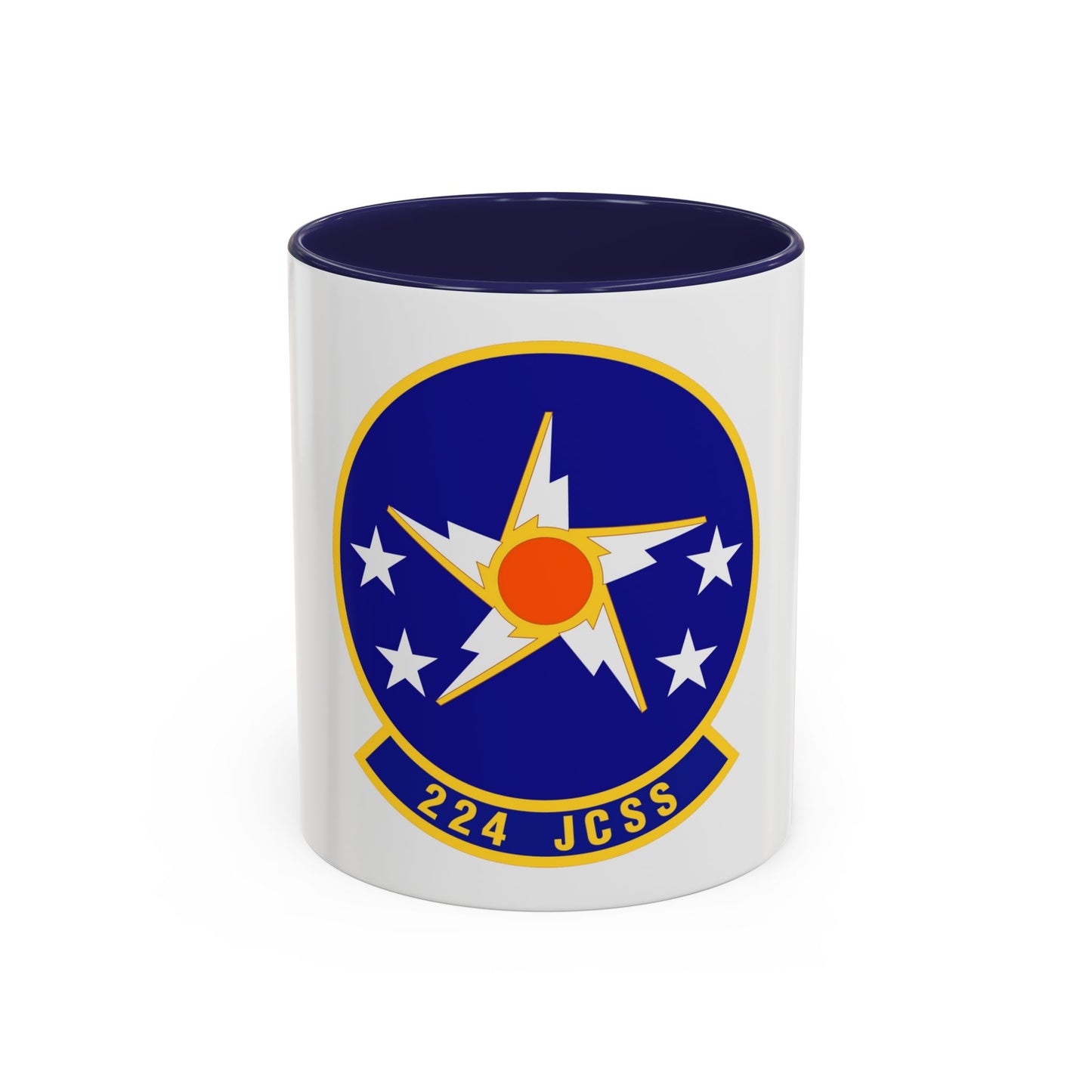 224th Joint Communications Support Squadron (U.S. Air Force) Accent Coffee Mug