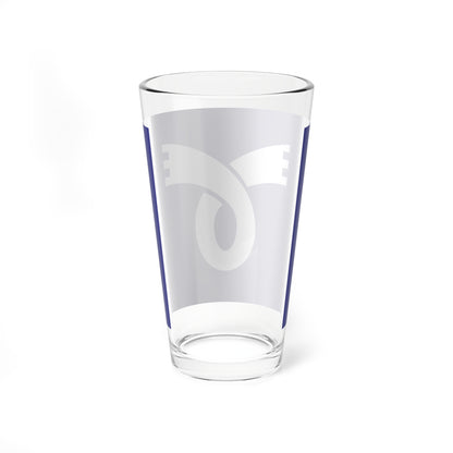 Flag of Takasu Hokkaido (Japan) Pint Glass 16oz