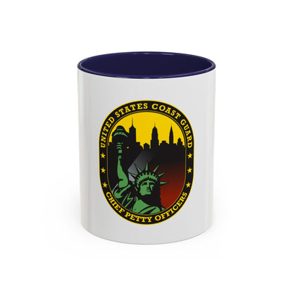 USCG Chief Petty Officer CPO (U.S. Coast Guard) Accent Coffee Mug