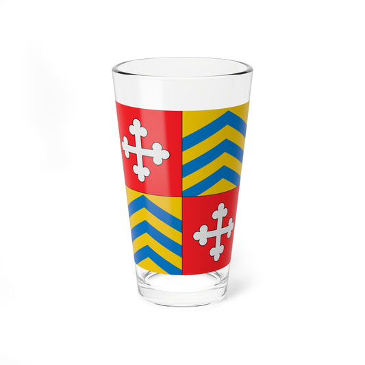 Flag of Jean Cesar Scarcella (Switzerland) Pint Glass 16oz