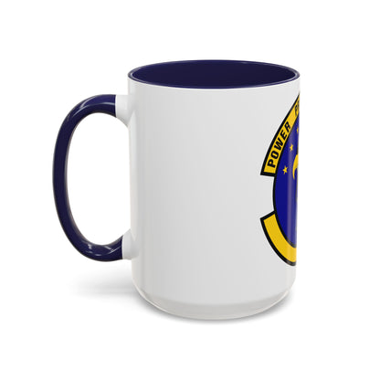 580 Software Engineering Squadron AFMC (U.S. Air Force) Accent Coffee Mug