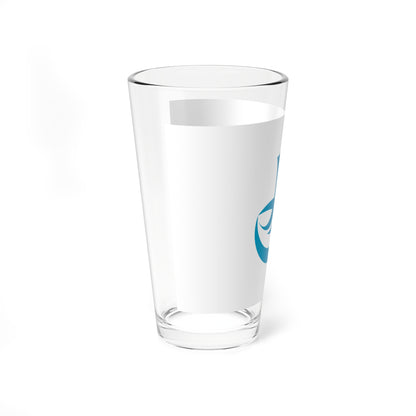 Flag of Shimonoseki Yamaguchi (Japan) Pint Glass 16oz