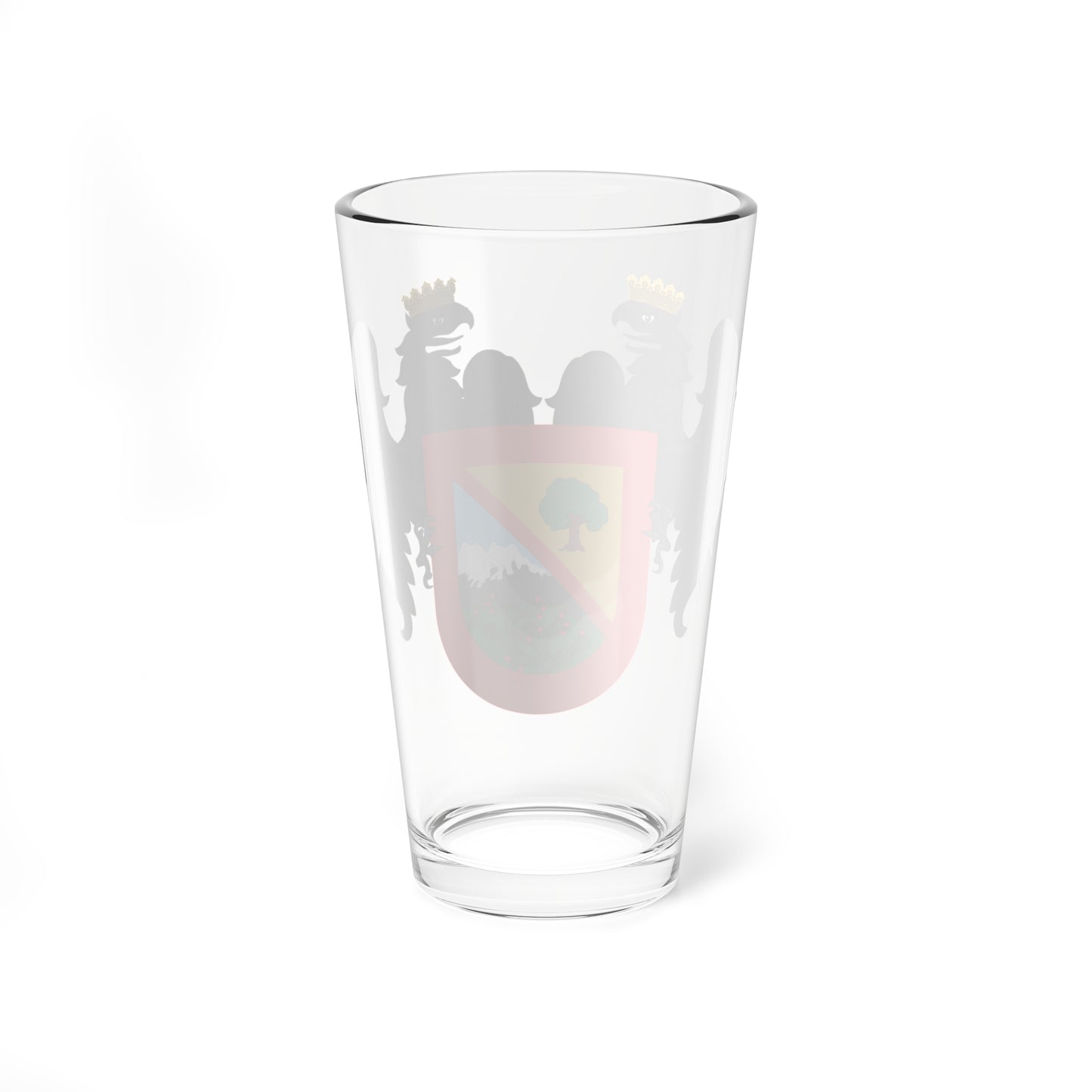 Escudo de Llumpa - Ancash (Peru) (Coat of Arms) Pint Glass 16oz