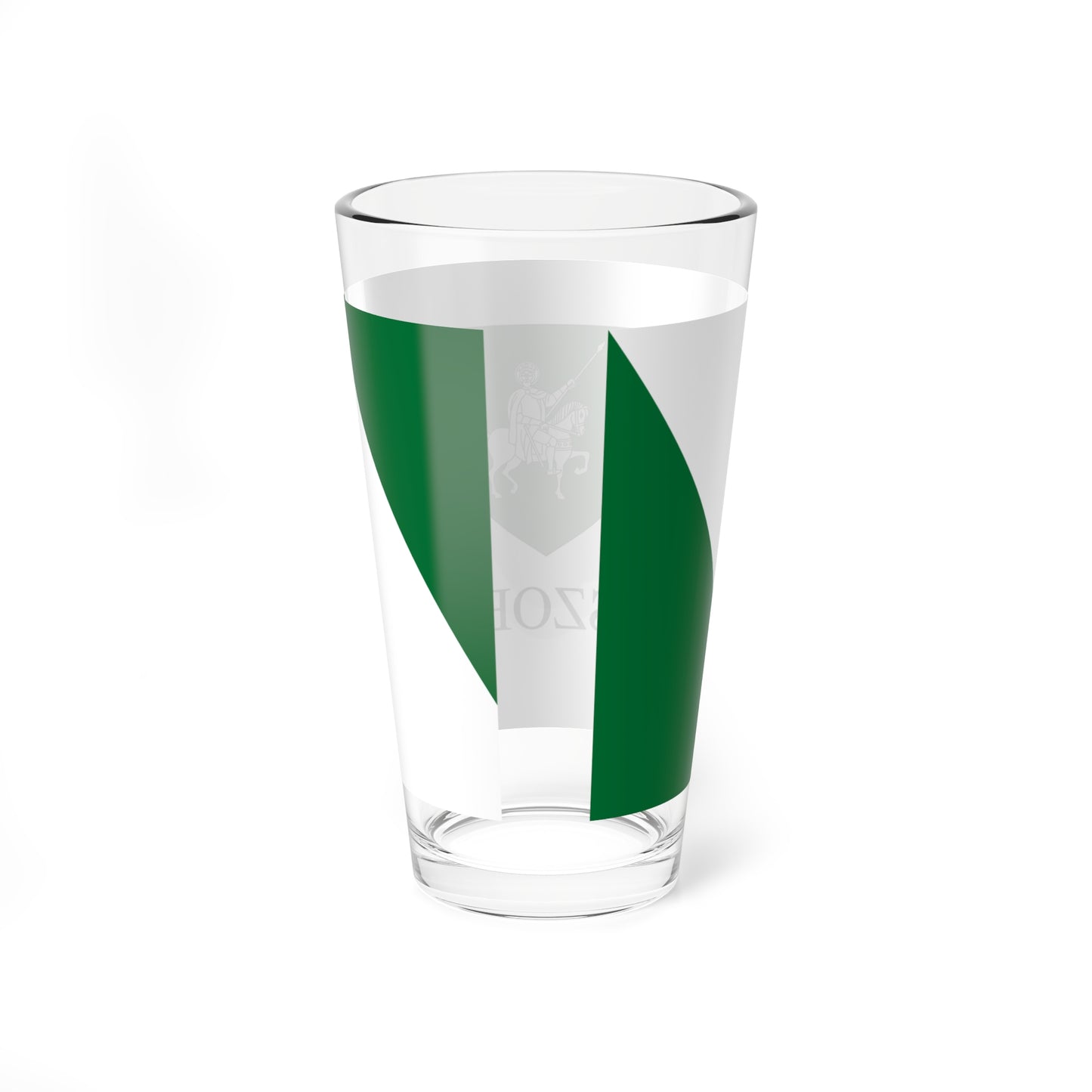 Flag of Szob reverse (Hungary) Pint Glass 16oz