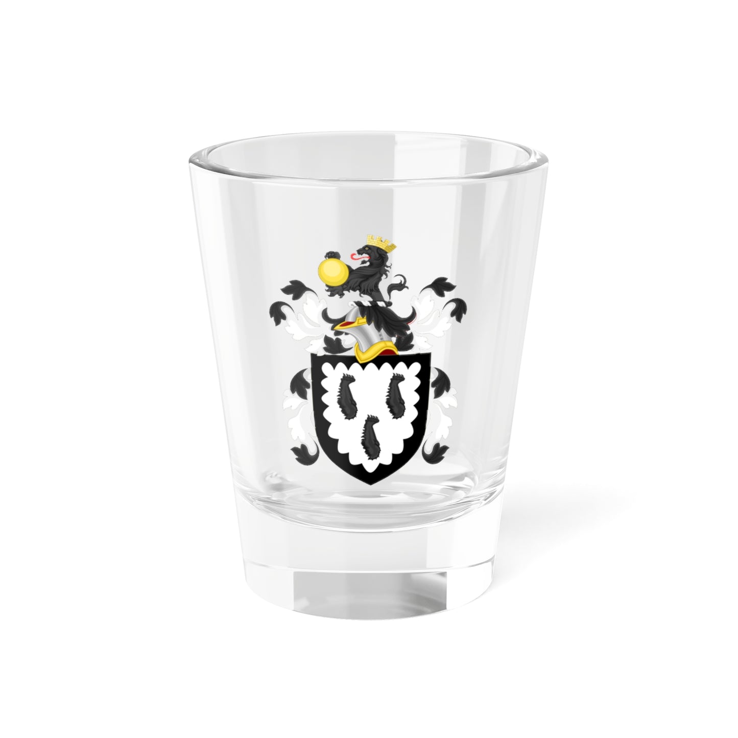 Coat of Arms of Gunning Bedford Jr (United States) (Coat of Arms) Shot Glass 1.5oz