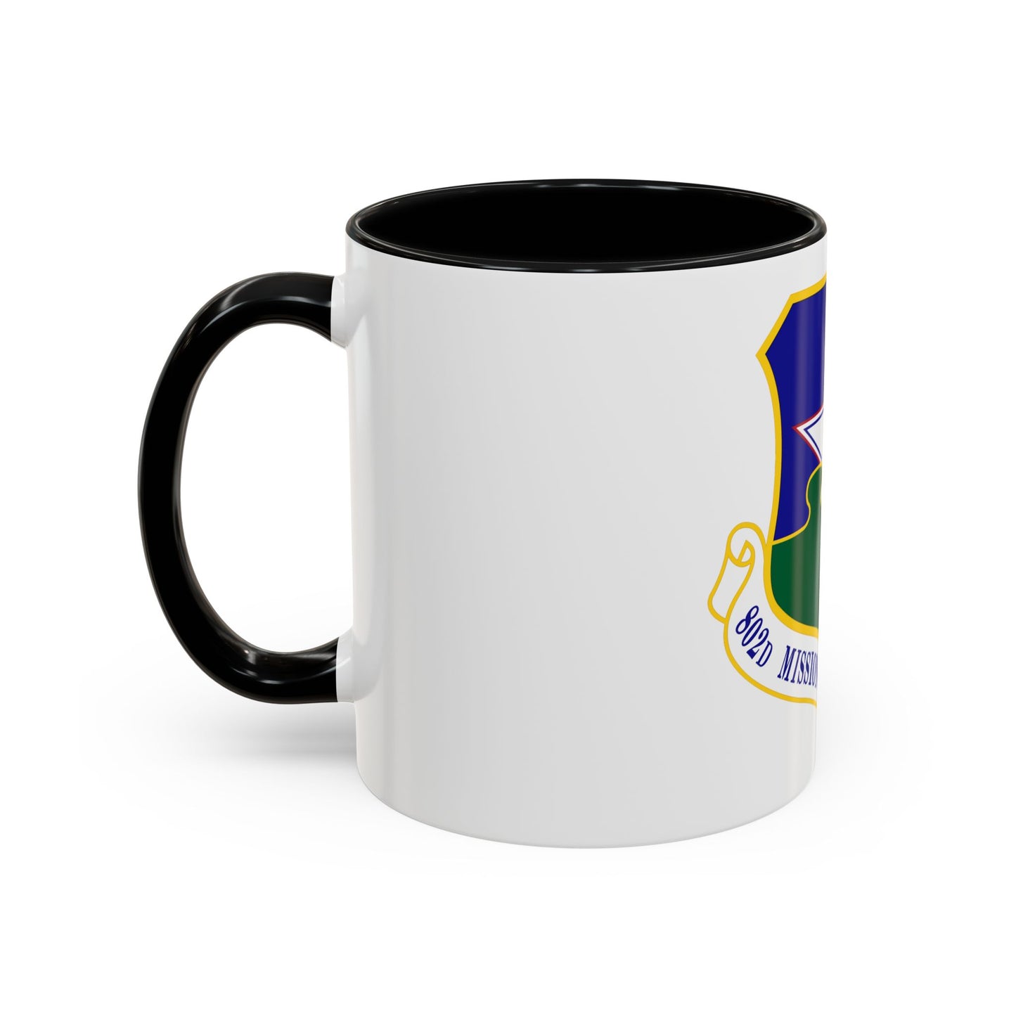 802nd Mission Support Group (U.S. Air Force) Accent Coffee Mug