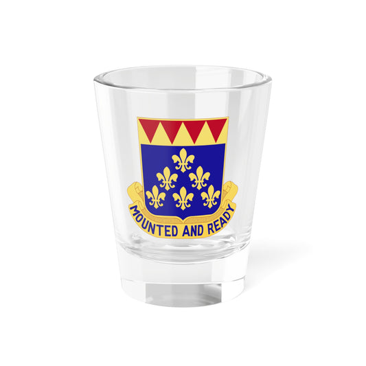 Verre à liqueur du 146e régiment de cavalerie (armée américaine) 1,5 oz