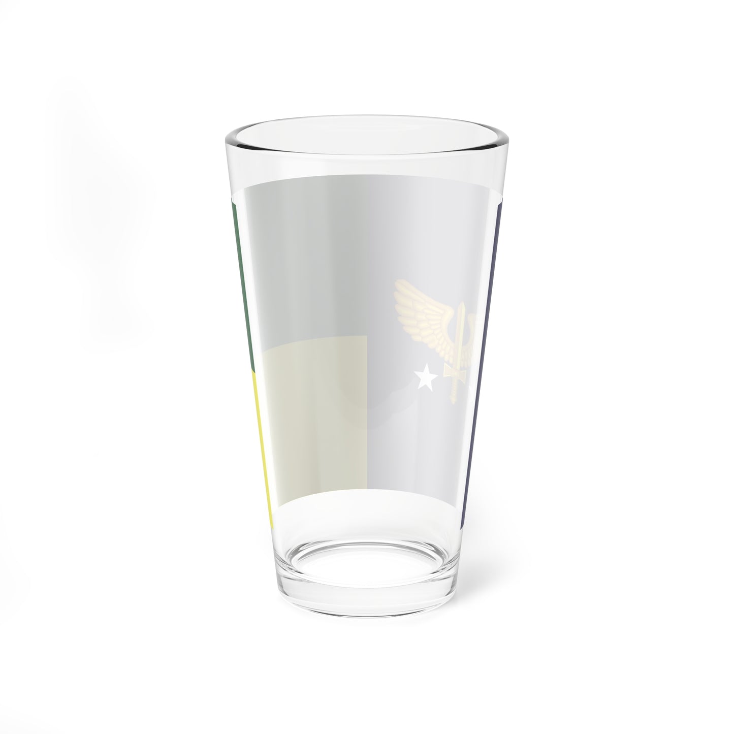 Rank flag of Brigadeiro of Brazilian Air Force (Brazil) Pint Glass 16oz