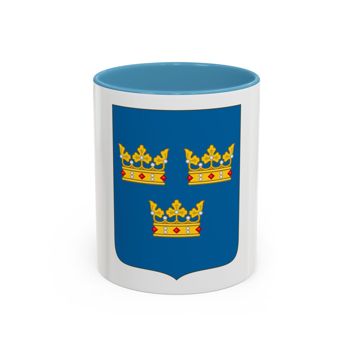 Shield of arms of Sweden - Accent Coffee Mug